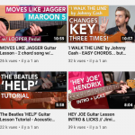 Tutos gratuits pour apprendre la guitare sur YouTube